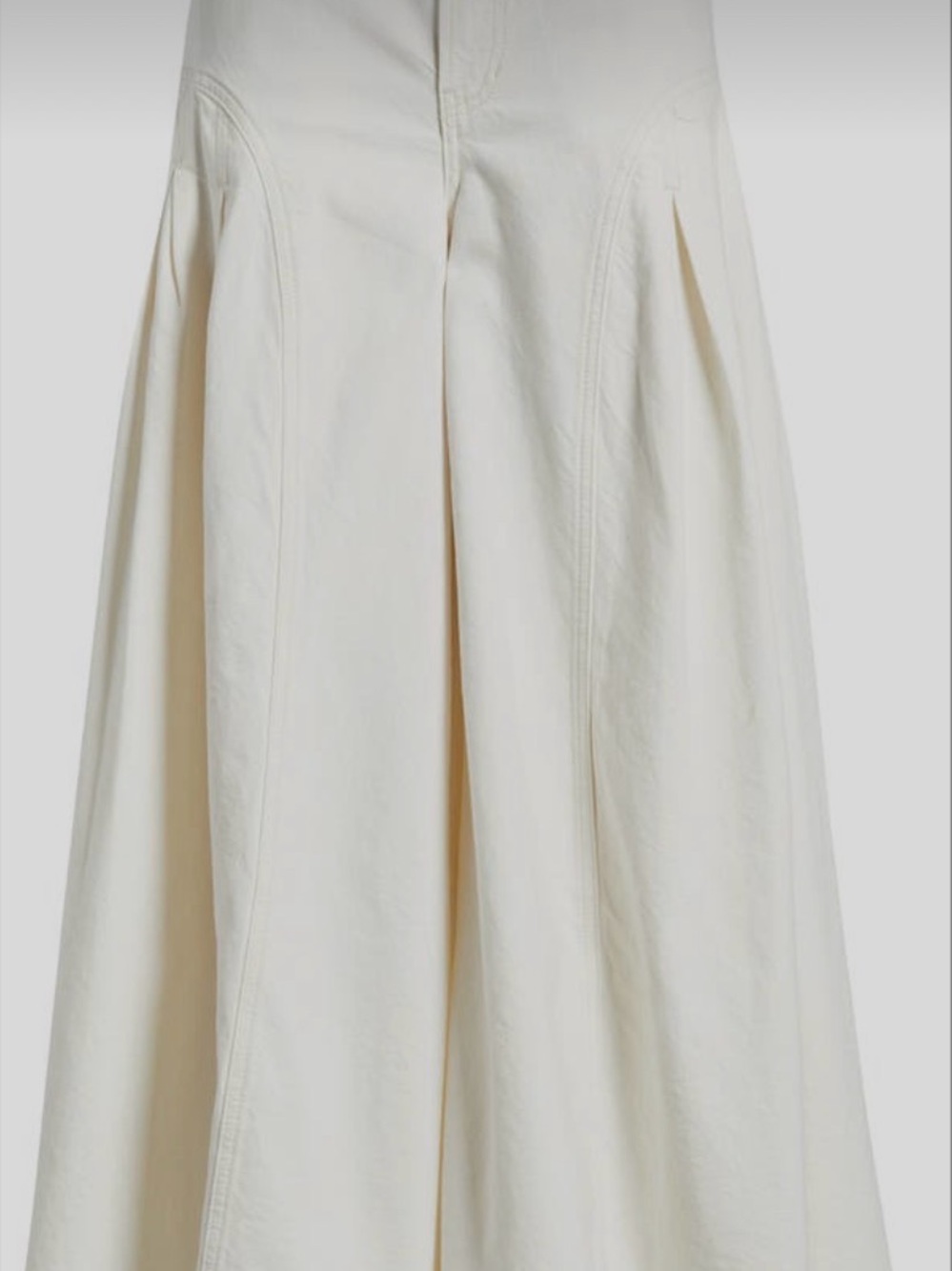 NWT Pandora Free People Cream Wide Leg Flare sz 27 Regular - Picture 6 of 8